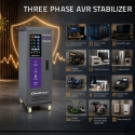 Qoltec Трехфазный стабилизатор напряжения AVR MULTIPROTECTION | 40kVA | Точность ± 3% | Серводвигатель 3F | ЖК | Expert Line Qoltec Трехфазный стабилизатор напряжения AVR MULTIPROTECTION | 40kVA | Точность ± 3% | Серводвигатель 3F | ЖК | Expert Line
