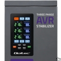 Qoltec Trifazis įtampos stabilizatorius AVR MULTIPROTECTION | 40kVA | Tikslumas ± 3% | Servovariklis 3F | LCD | Expert Line Qoltec Trifazis įtampos stabilizatorius AVR MULTIPROTECTION | 40kVA | Tikslumas ± 3% | Servovariklis 3F | LCD | Expert Line