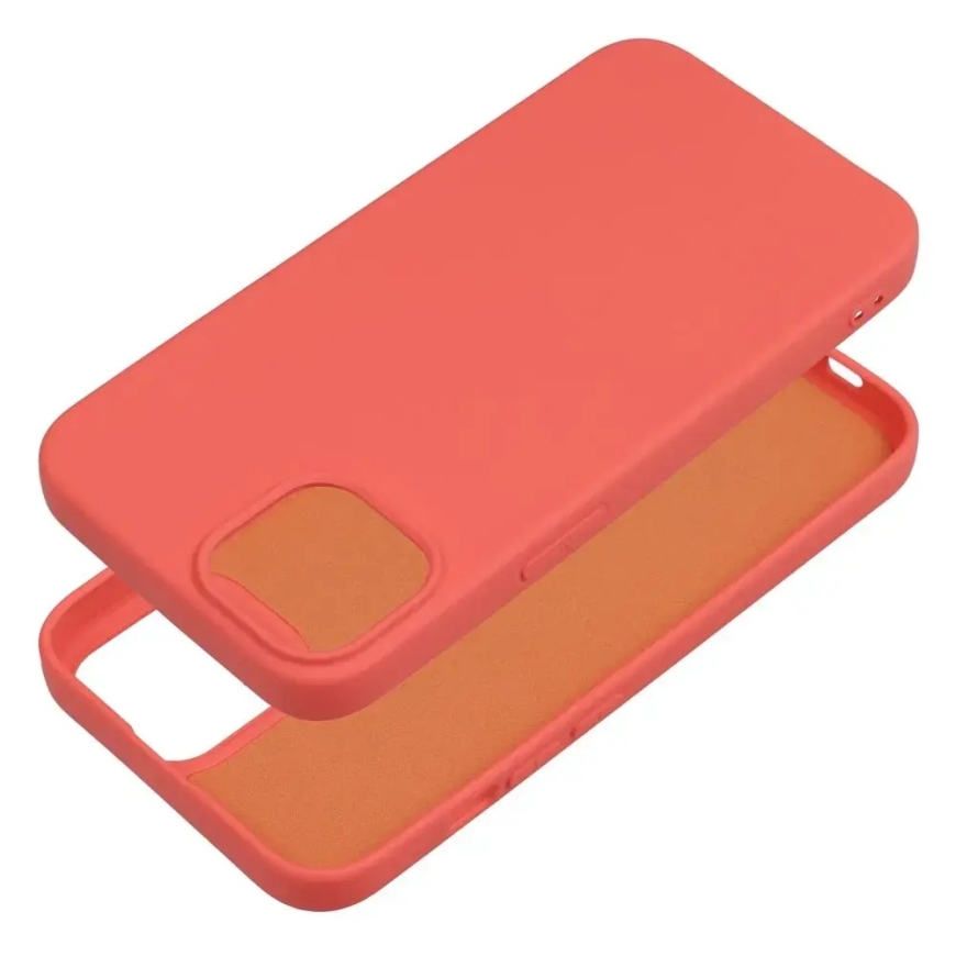 Silicone telefono dėklas iPhone 14 oranžinis – 3