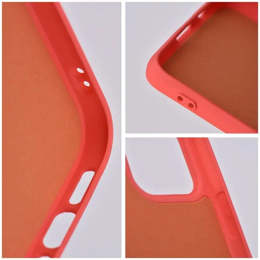 Oranssi silikoninen puhelinsuojus iPhone 14:lle – 5