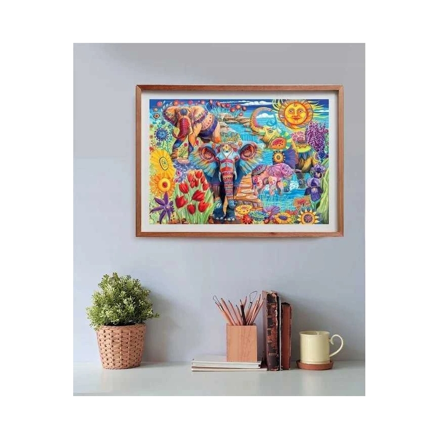 Clementoni Pusle 500 tk - Elevanti Karneval – 4