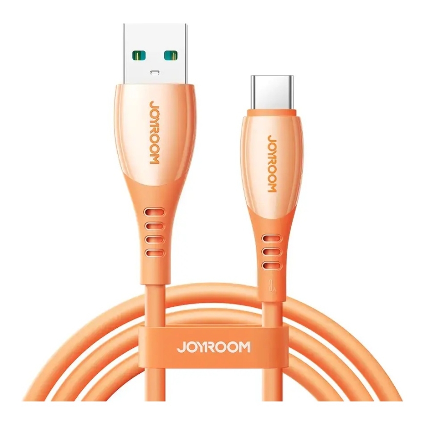 Joyroom S-A59 andmeedastus- ja laadimiskaabel | USB-A kuni USB-C | 15W | 1.2m | oranž