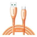 Joyroom S-A59 duomenų perdavimo ir įkrovimo laidas | USB-A į USB-C | 15W | 1.2m | oranžinis