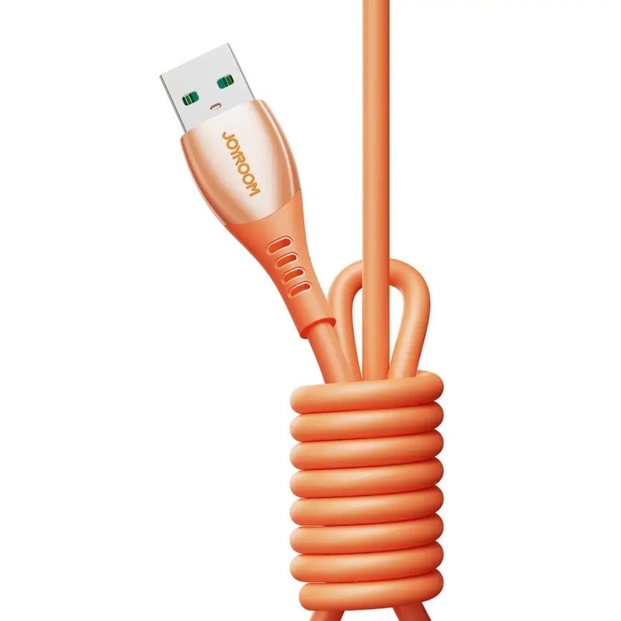 Joyroom S-A59 провод для передачи данных и зарядки | USB-A на USB-C | 15W | 1.2m | оранжевый – 2