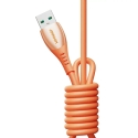 Joyroom S-A59 duomenų perdavimo ir įkrovimo laidas | USB-A į USB-C | 15W | 1.2m | oranžinis