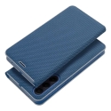 LUNA Book Carbon -kirjatyylinen puhelinteline Samsung Galaxy S21 FE 5G:lle (G990) sininen LUNA Book Carbon -kirjatyylinen puhelinteline Samsung Galaxy S21 FE 5G:lle (G990) sininen