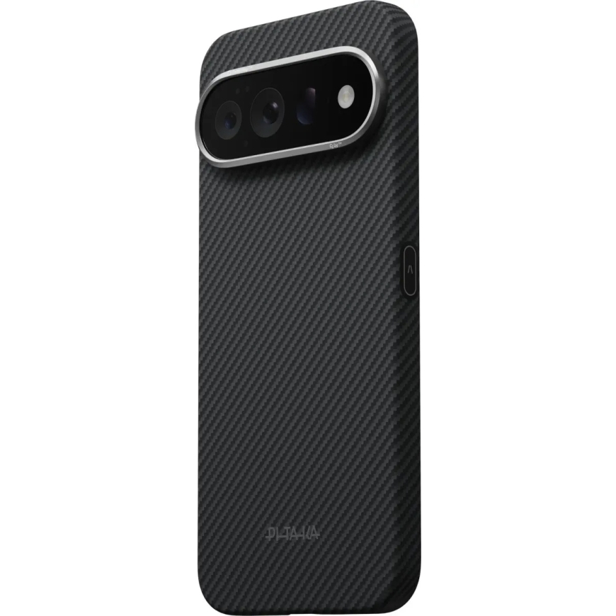 Pitaka Edge Case, musta/harmaa twilli - Google Pixel 11 Pro XL – 3