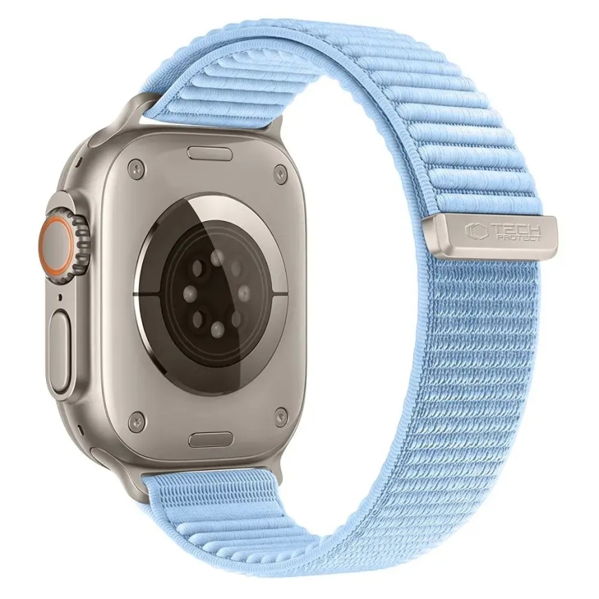 TECH-PROTECT NYLONLOOP APPLE WATCH 8 / 9 / 10 / 11 / 12 / SE / ULTRA (44 / 45 / 46 / 49 MM) BĒBIS ZILĀ – 2