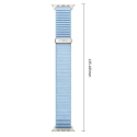 TECH-PROTECT NYLONLOOP APPLE WATCH 8 / 9 / 10 / 11 / 12 / SE / ULTRA (44 / 45 / 46 / 49 MM) VAALEAN SININEN TECH-PROTECT NYLONLOOP APPLE WATCH 8 / 9 / 10 / 11 / 12 / SE / ULTRA (44 / 45 / 46 / 49 MM) VAALEAN SININEN