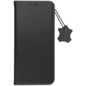 Forcell Oem SMART PRO nahast kate Samsung Galaxy A52 5G / A52 LTE (4G) musta värviga