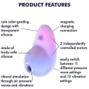 SATISFYER PIXIE DUST VIOLAPINKKI SATISFYER PIXIE DUST VIOLAPINKKI