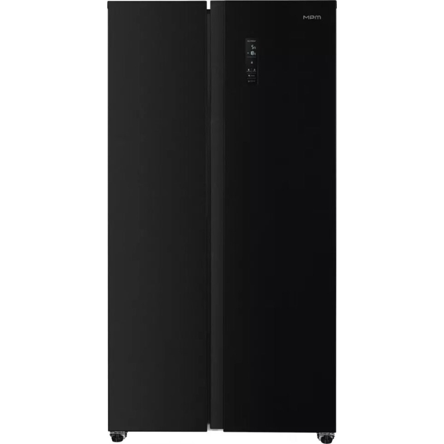 MPM‑563‑SBS‑16/D šaldytuvas Side by Side Total No Frost 532 l Juodas