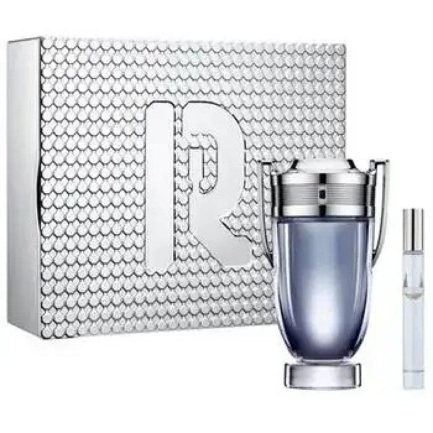 Paco Rabanne Invictus Kingituse komplekt EDT 100 ml miniatuurid Invictus EDT 10 ml