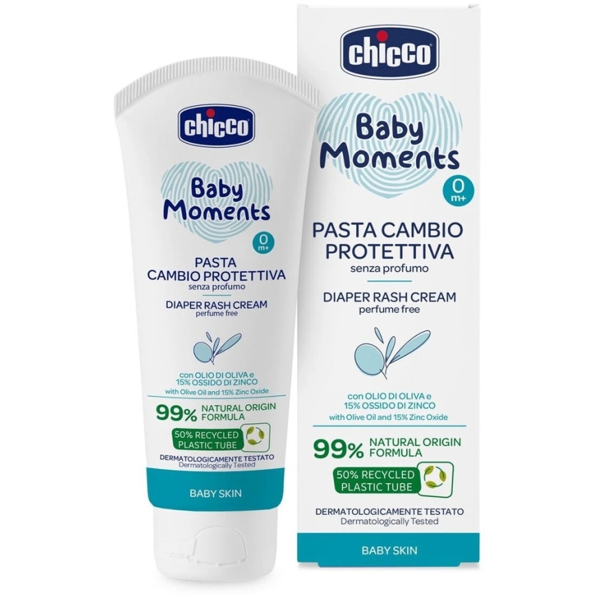 Крем Natura Bella Chicco Baby Moments от подгузников без отдушек 0 месяцев+ 100 мл – 2