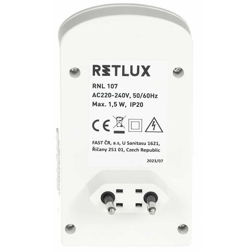 RNL 107 LED nightligt PIR 230V WW RETLUX – 2