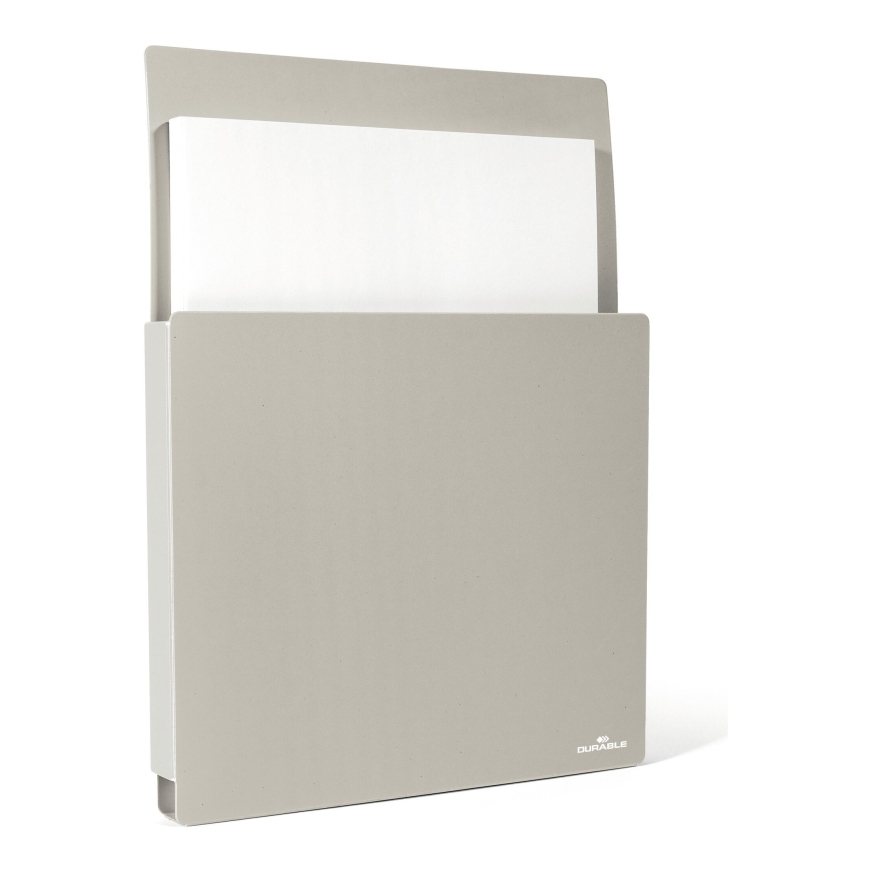 Durable INFO BOX A4 saugojimo dėžutė, magnetinė, pilka – 2