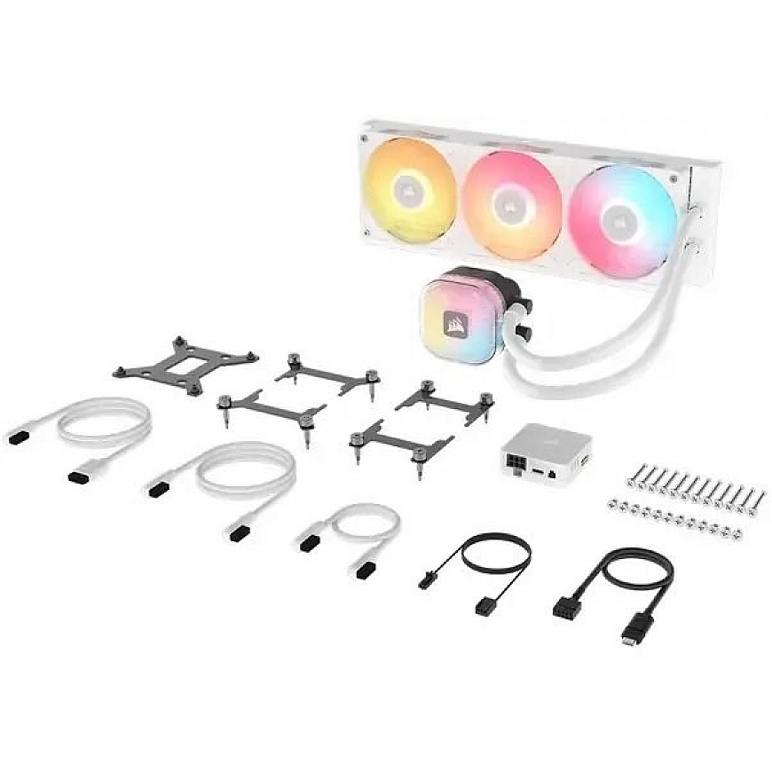 Corsair iCUE LINK TITAN II 360 RX RGB balts