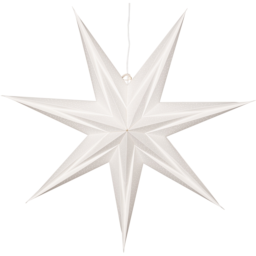 Star Trading Holly Paper Star 60 cm, White – 3