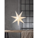 Star Trading Holly popierinė žvaigždė 60 cm, balta Star Trading Holly popierinė žvaigždė 60 cm, balta