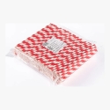 Live Paper Popieriniai šiaudeliai ZigZag, raudoni/dryžuoti, D 8 mm, L 21 cm, 250 vnt Live Paper Popieriniai šiaudeliai ZigZag, raudoni/dryžuoti, D 8 mm, L 21 cm, 250 vnt
