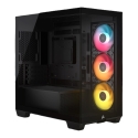 Corsair 2800X RS-R ARGB Panoraaminen Micro-ATX-kotelo, Musta Corsair 2800X RS-R ARGB Panoraaminen Micro-ATX-kotelo, Musta