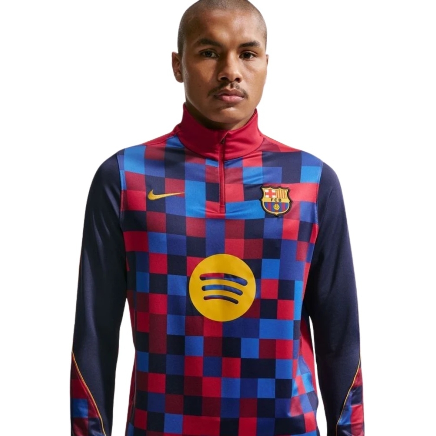 Men's T-shirt Nike FC Barcelona Strike Home blue-red IQ1301 621 (S) – 3