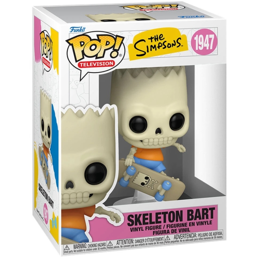 FUNKO POP! Vinilinė figūrėlė: The Simpsons - Skeleton Bart, ~11.4 cm