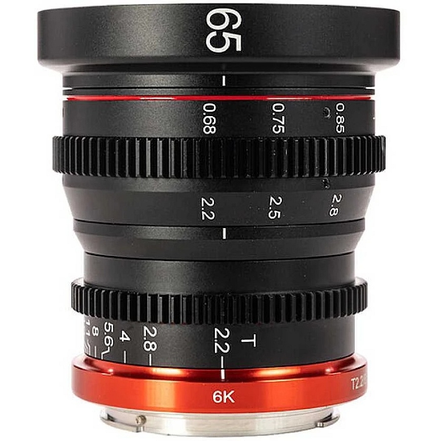 Объектив - Meike MK 65mm T2.2 Canon RF Mount из полного металла с низкой дисперсией