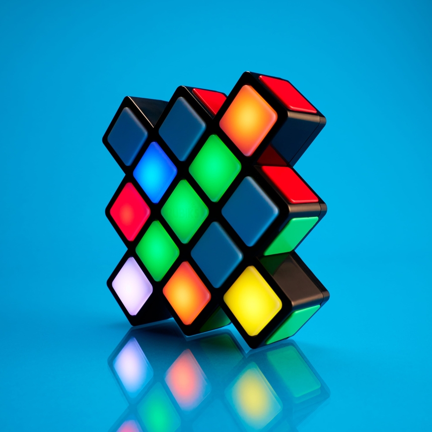 Rubiks Rush äly- ja nopeuspeli – 2