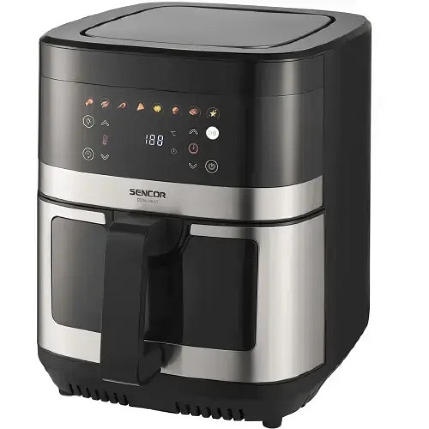 Sencor SFR 9100SS Аэрофритюрница с верхним и нижним нагревательными элементами 9L 2000W