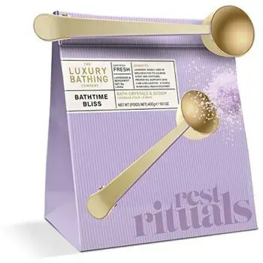 Grace Cole levandų vonios kristalai (Levanda) - Kristalai voniai su matavimo taure (2 vnt.)