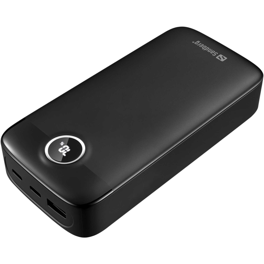 Sandberg "SemiSolidState Powerbank 20000mAh" Juodas