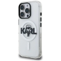 Karl Lagerfeld IML Karl Sketch Logo чехол с поддержкой MagSafe для телефона iPhone 16 Pro Max прозрачный Karl Lagerfeld IML Karl Sketch Logo чехол с поддержкой MagSafe для телефона iPhone 16 Pro Max прозрачный