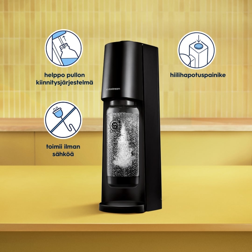 Sodastream Classic gāzēšanas iekārta, melna – 2