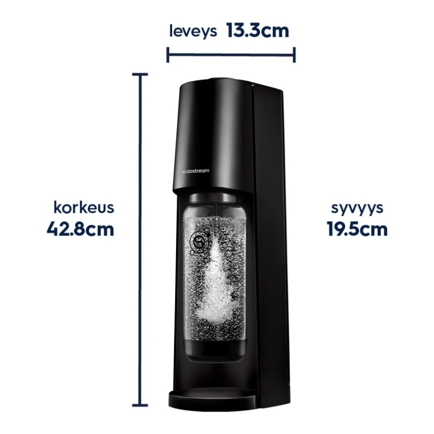 Sodastream Classic hiilihapotuslaite, musta – 5