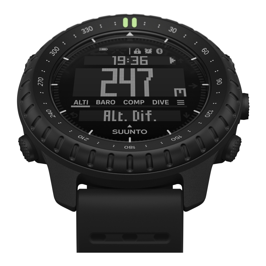 Suunto Core 2 āra pulkstenis, melns – 4