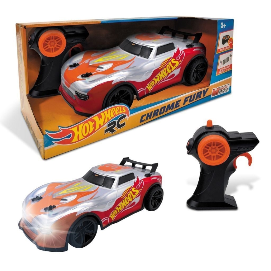 Hot Wheels Chrome Fury nuotolinio valdymo automobilis – 2