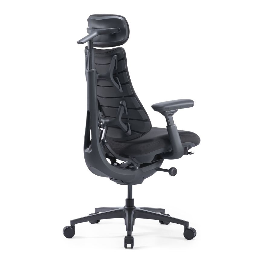 LiberNovo Omni Pro ergonomisks biroja krēsls, 48 cm, pelēks