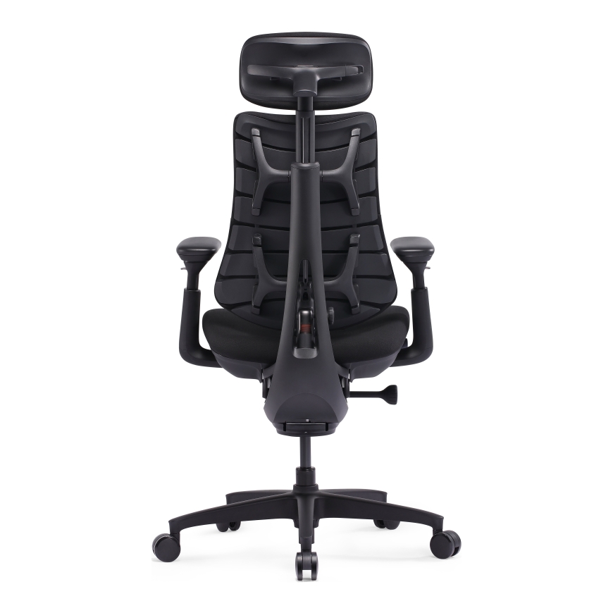 LiberNovo Omni SE ergonominen työtuoli, 48 cm, musta – 2