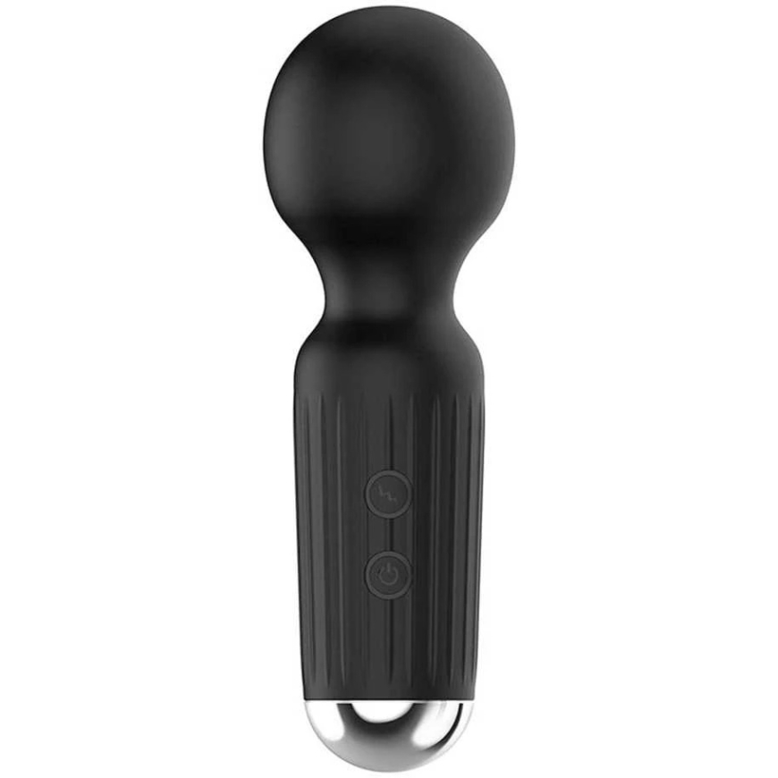 B Series Magic Stimulators Uzlādējams Mini Masāžas USB 20 Funkcijas - Melns