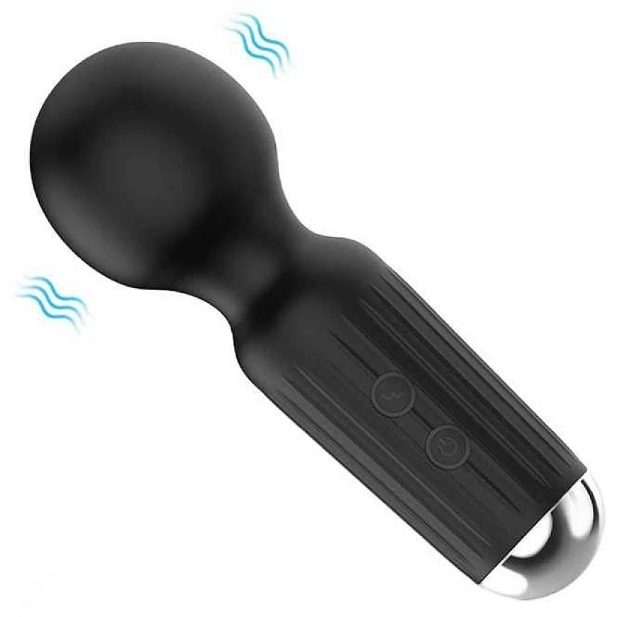 B Series Magic Стимулятор Перезаряжаемый Мини Массажер USB 20 Функций - Черный – 2