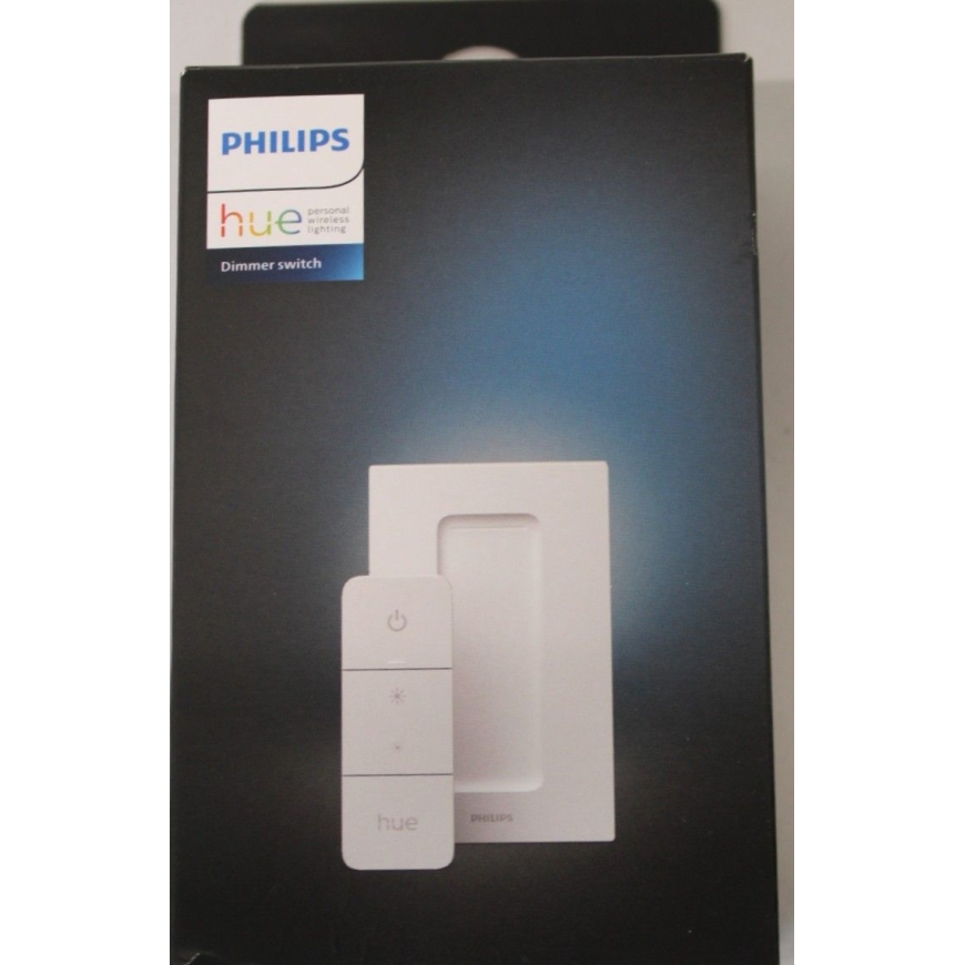 SALE OUT. | Hue DIM Switch | IEEE 802.15.4 | DAMAGED PACKAGING, UNPACKED, SCRATCHED BACKSIDE | Warranty 24 month(s)