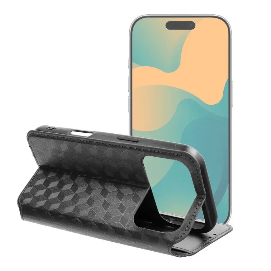Cubic Book book type phone case for iPhone 17 Pro black – 2