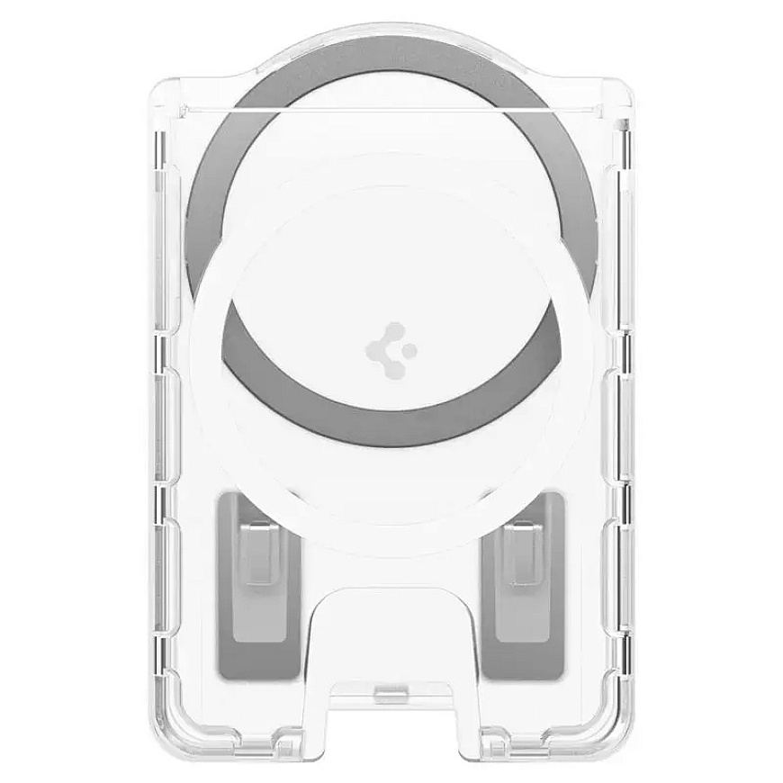 Spigen Ultra Hybrid Wallet MagSafe+, crystal clear - Samsung Galaxy S25 Series – 4