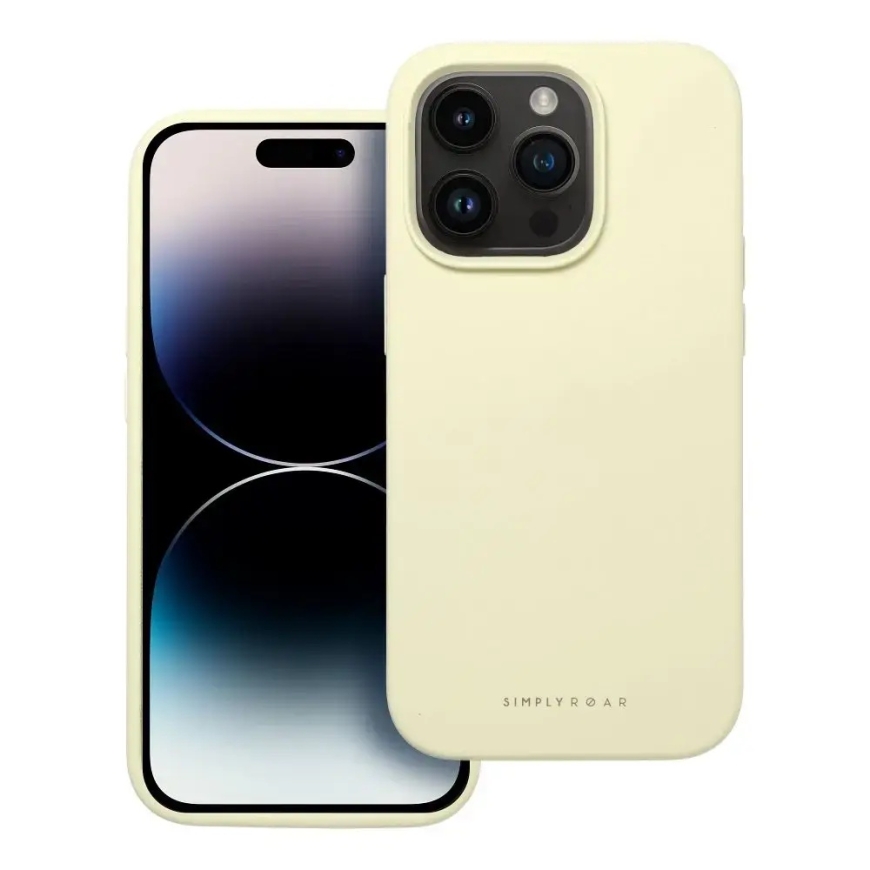 ROAR CLOUD SKIN telefoni ümbris iPhone 15 Pro kollane – 3