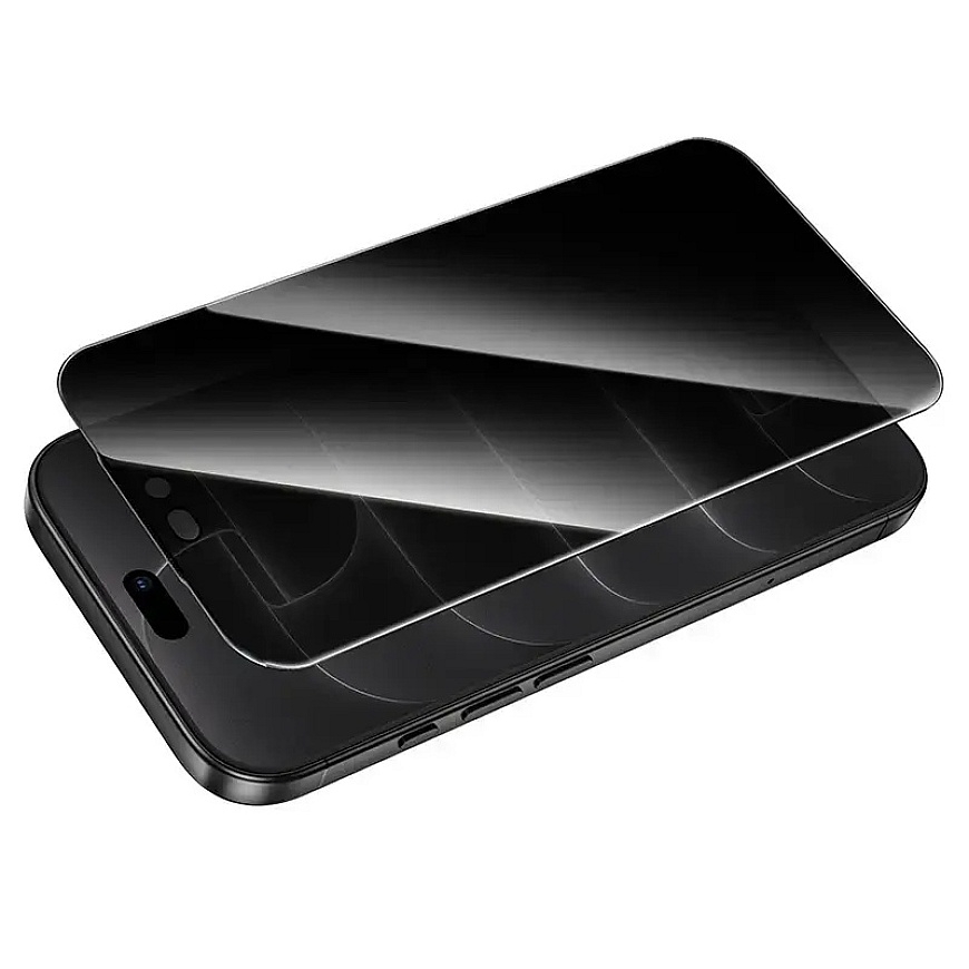 Borofone karkaistu lasi BF10 Armor Full Screen Anti-spy iPhone 16 Pro Max - 10 kappaletta – 3