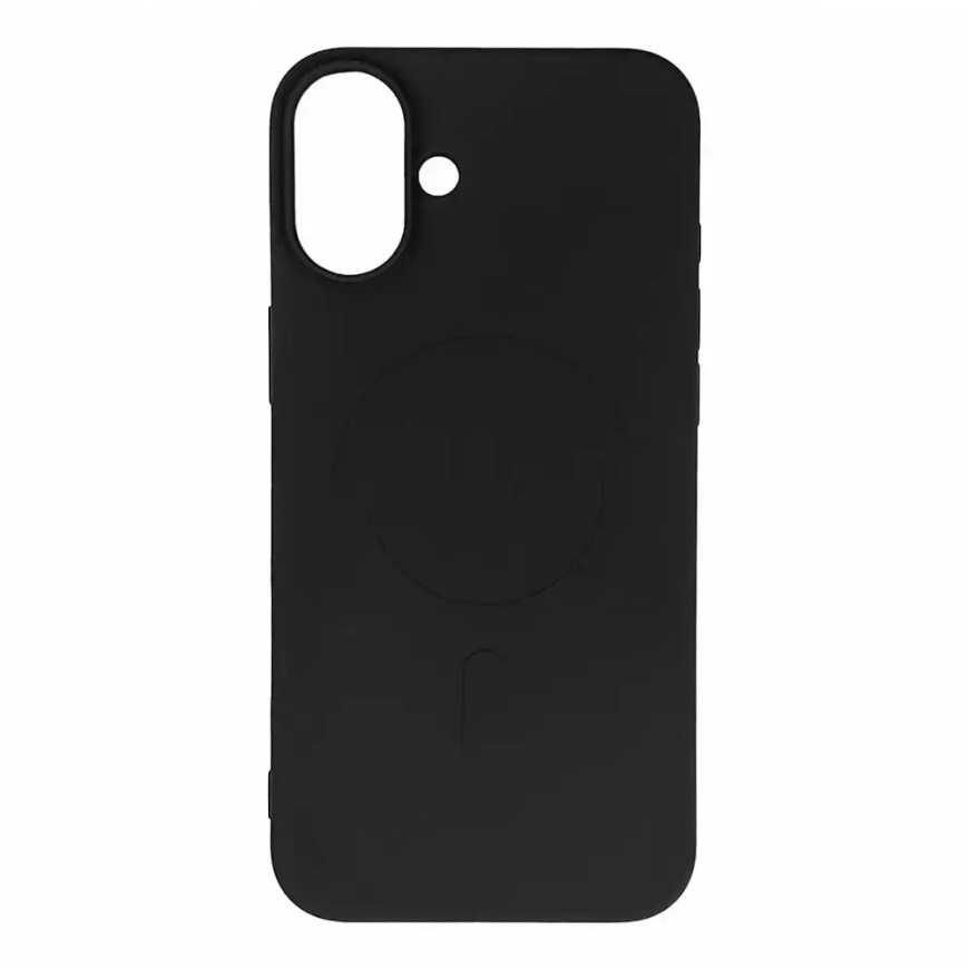 Liquid Silicone phone case with MagSafe support for Samsung Galaxy S26 (S942) black