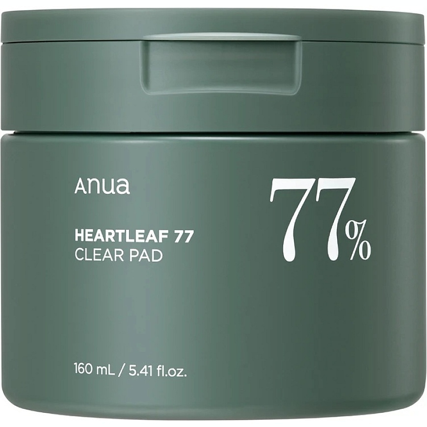 Anua - "Heartleaf" 77 % läpinäkyvä muistikirja, 70 kpl.