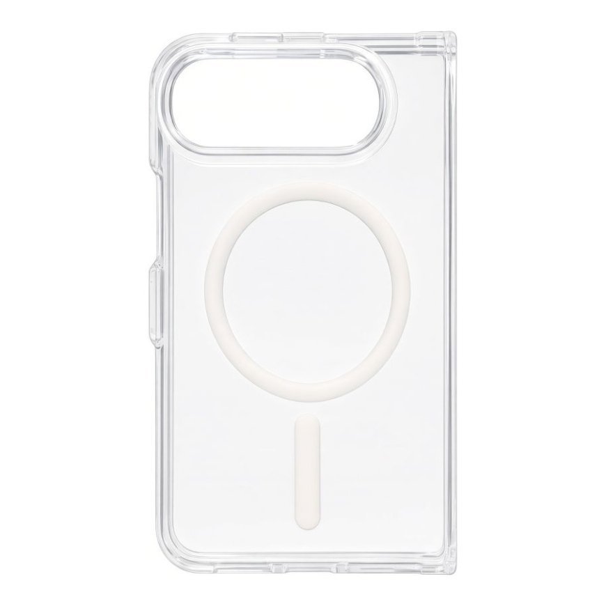 Apple iPhone Duo 1,5 mm subraižų atsparus 2-in-1 skaidrus MagSafe dėklas