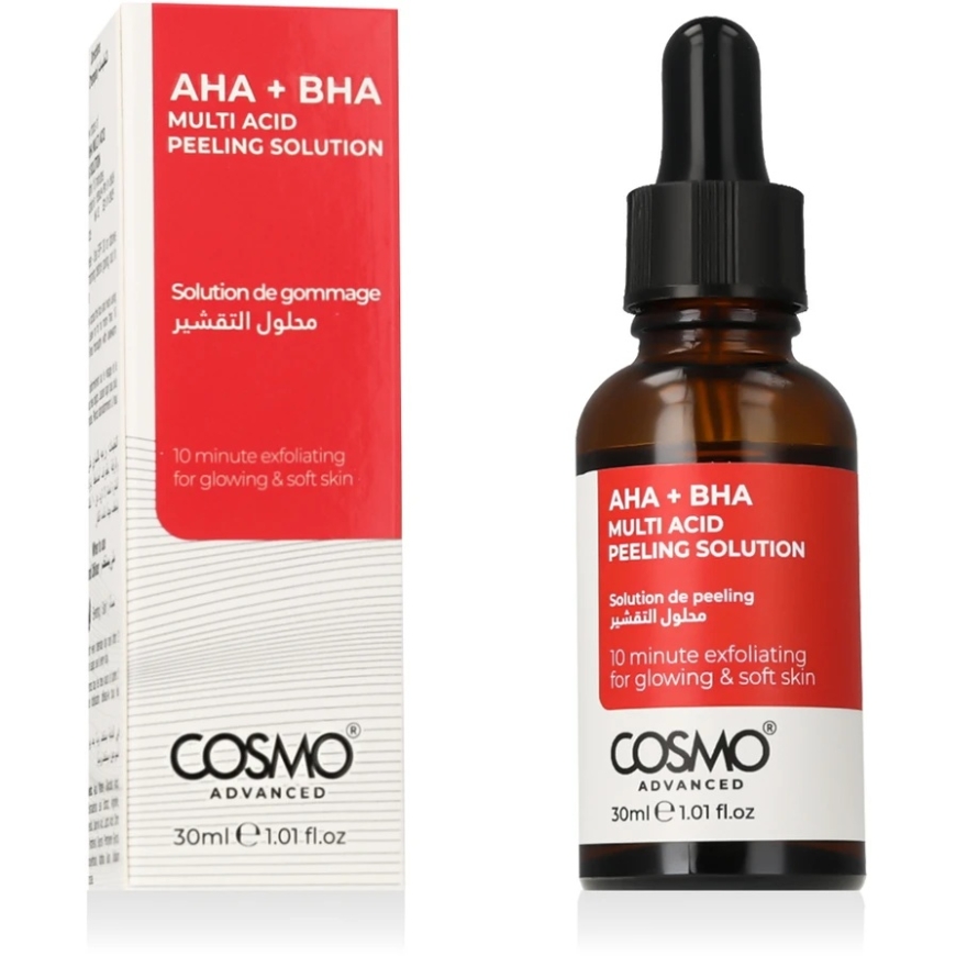 COSMO ADVANCED AHA+BHA Multi Acid Peeling Solution 30 ml